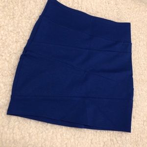Royal blue AEO skirt